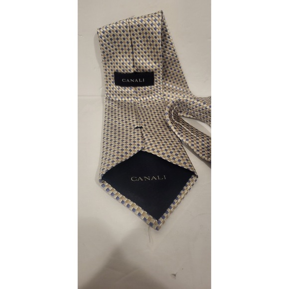 Canali Mens Tie Made In Italy. In Good Condition. Multicolor. - Picture 3 of 6